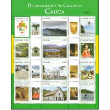Colombia - Correo 2012 Yvert 1678/89 ** Mnh Departamento de Cauca