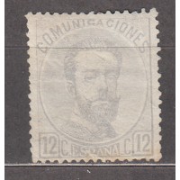 España Clásicos 1872 Edifil 122 * Mh