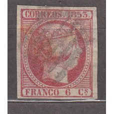España Clásicos 1853 Edifil 17 usado