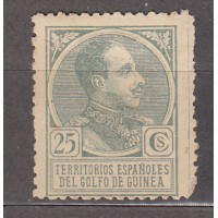 Guinea Sueltos 1919 Edifil 134 usado