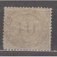 Confederacion Alemana del Norte - Correo Yvert 23 * Mh