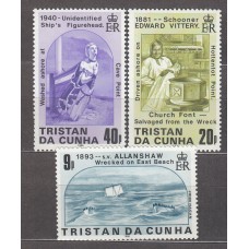 Tristan da Cunha - Correo Yvert 389/91 ** Mnh 