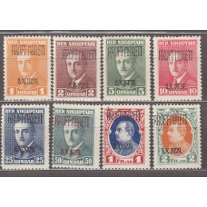 Albania Correo 1929 Yvert 220A/220H * Mh Personajes