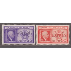 Albania Correo 1940 Yvert 271/272 * Mh Para Urgente