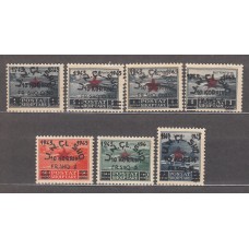 Albania Correo 1945 Yvert 319/25 ** Mnh Aniversario Armada Popular