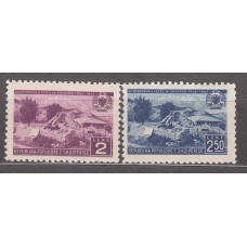 Albania Correo 1947 Yvert 370/71 ** Mnh Conferencia de Peza