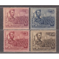 Albania Correo 1951 Yvert 439/42 ** Mnh 