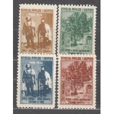 Albania Correo 1958 Yvert 493/96 ** Mnh 