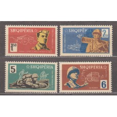 Albania Correo 1963 Yvert 631/34 ** Mnh Armada Popular