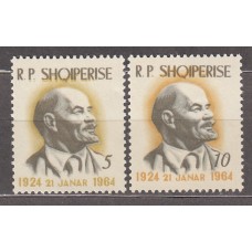 Albania Correo 1963 Yvert 661/62 ** Mnh Lenin