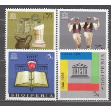 Albania Correo 1966 Yvert 939/42 ** Mnh Unesco