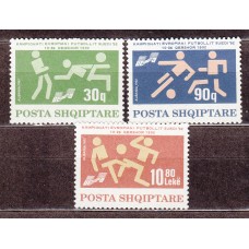 Albania Correo 1992 Yvert 2280/82 ** Mnh Deportes -Fútbol