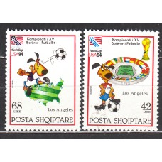 Albania Correo 1994 Yvert 2306/7 ** Mnh Copa del Mundo de Fútbol - Deportes