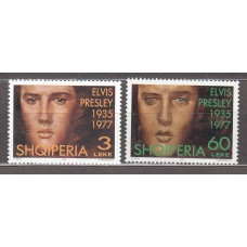 Albania Correo 1995 Yvert 2342/43 ** Mnh Elvis Presley - Música - Personaje