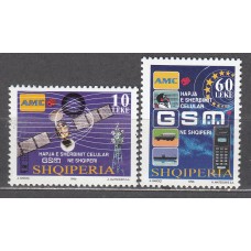 Albania Correo 1996 Yvert 2359/60 ** Mnh Telecomunicaciones