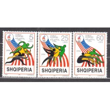 Albania Correo 1996 Yvert 2362/64 ** Mnh Juegos Olimpicos de Verano Atlanta - Deportes