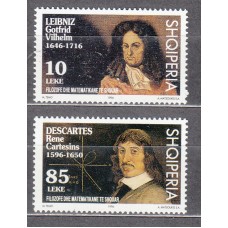 Albania Correo 1996 Yvert 2365/66 ** Mnh Personajes Celebres