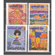 Albania Correo 1996 Yvert 2372/75 ** Mnh Unicef