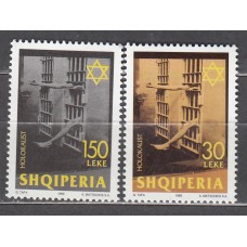 Albania Correo 1999 Yvert 2461/62 ** Mnh Holocausto