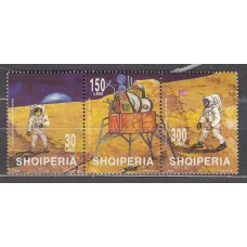Albania Correo 1999 Yvert 2463/65 ** Mnh Primer Hombre a la Luna - Astro