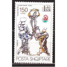 Albania Correo 1999 Yvert 2468 ** Mnh Exposición Filatelica