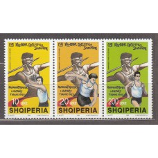 Albania Correo 1999 Yvert 2469/71 ** Mnh Atletismo  - Deportes