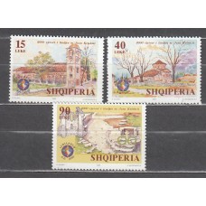 Albania Correo 2000 Yvert 2521/23 ** Mnh Cristianismo