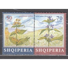 Albania Correo 2000 Yvert 2532/33 ** Mnh Flora