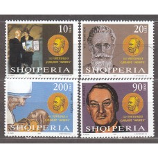 Albania Correo 2001 Yvert 2593/96 ** Mnh Premio Novel