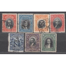 Ecuador Correo 1911-5 Yvert 179/84A usado