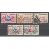 Ecuador - Correo 1949 Yvert 509/13 usado Cervantes