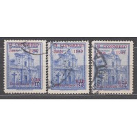 Ecuador - Correo 1949 Yvert 515/17 usado