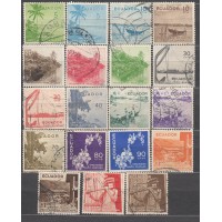 Ecuador Correo 1955 Yvert 594/604A usado Turismo