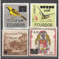 Ecuador Correo 1967 Yvert 789/92 * Mh 
