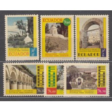Ecuador Correo 1975 Yvert 911/16 ** Mnh Monasterio