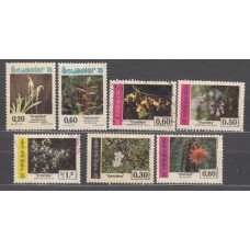 Ecuador Correo 1975 Yvert 937/43 usado Flores