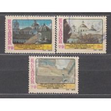 Ecuador - Correo 1980 Yvert 994/95A ** Mnh Virgen de la Merced