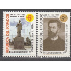 Ecuador - Correo 1982 Yvert 1028/29 ** Mnh Personaje