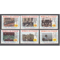 Ecuador Correo 1984 Yvert 1041/46 ** Mnh 