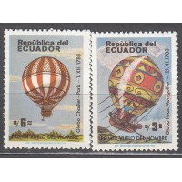 Ecuador Correo 1984 Yvert 1056/57 ** Mnh Globos