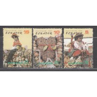 Ecuador Correo 1985 Yvert 1098/1100 ** Mnh Navidad