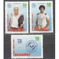 Ecuador Correo 1986 Yvert 1114/16 ** Mnh Deportes - Tenis