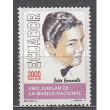 Ecuador Correo 1995 Yvert 1338 ** Mnh Música