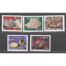Ecuador - Correo 1997 Yvert 1394/98 ** Mnh Minerales