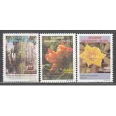 Ecuador - Correo 1998 Yvert 1418/20 ** Mnh Flora