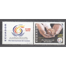 Ecuador Correo 1999 Yvert 1465/66 ** Mnh 