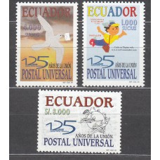 Ecuador - Correo 1999 Yvert 1483/85 ** Mnh UPU