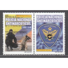 Ecuador - Correo 2002 Yvert 1652/53 ** Mnh Policia Nacional