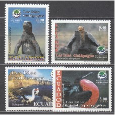 Ecuador Correo 2005 Yvert 1811/14 ** Mnh Islas Galapagos - Fauna