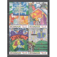 Ecuador Correo 2005 Yvert 1863/66 ** Mnh Navidad